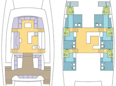 Huur Catamaran met of zonder schipper Dream 60 in Seget Donji
