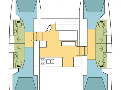 Jachthuur in Nassau - Lagoon Lagoon 46 via SamBoat