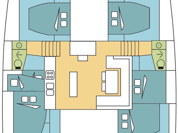 Jachthuur in Raiatea Island - Lagoon Lagoon 52 F via SamBoat