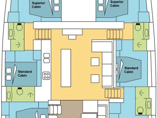 Lagoon Lagoon 620 te huur van particulier of professional in Raiatea Island