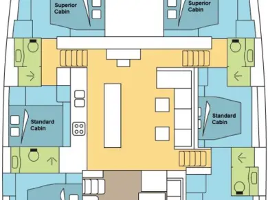 Lagoon Lagoon 620 te huur van particulier of professional in Raiatea Island