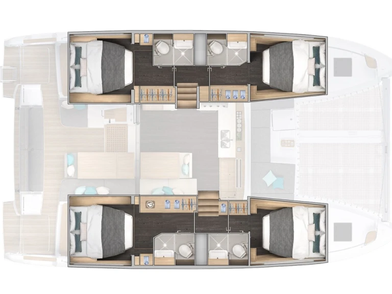 Lagoon Lagoon 43 te huur van particulier of professional in Kaštela