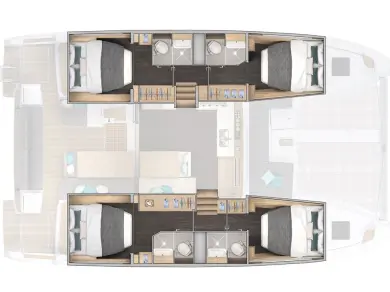 Lagoon Lagoon 43 te huur van particulier of professional in Kaštela