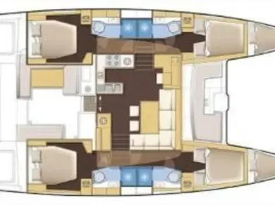 Huur Catamaran met of zonder schipper Lagoon in Álimos