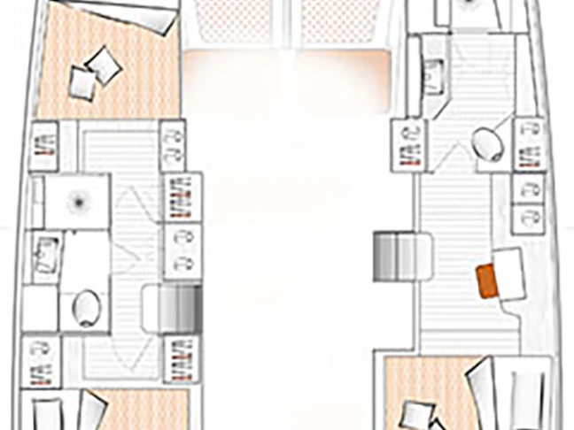 Verhuur Catamaran in Néa Péramos - Excess Excess 11