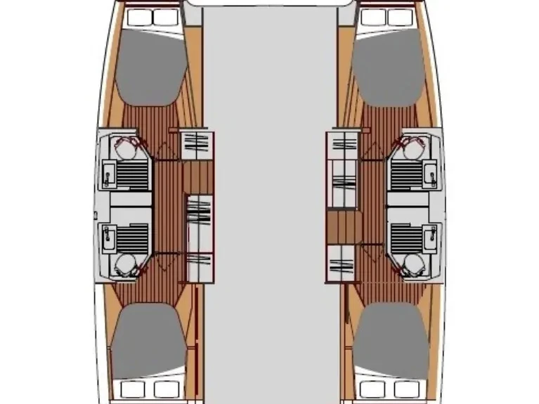 Huur Catamaran met of zonder schipper Fountaine Pajot in Ðuraševići