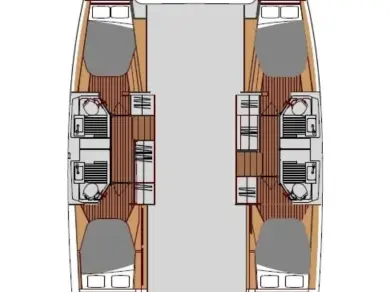 Huur Catamaran met of zonder schipper Fountaine Pajot in Ðuraševići