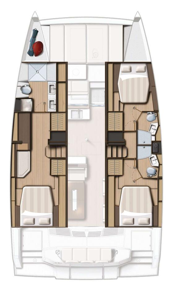 Huur een Bali Bali 4.4 in Road Town