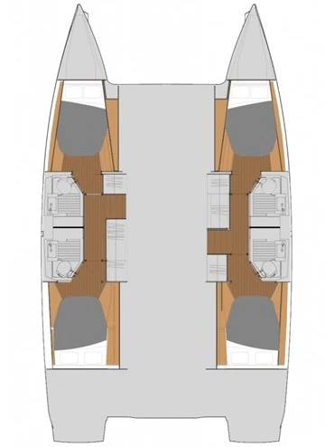 Jachthuur in Frenchtown - Fountaine Pajot Astrea 42 via SamBoat