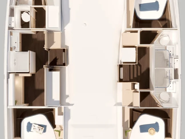 Jachthuur in Frenchtown - Fountaine Pajot Fountaine Pajot FP 44 Maestro - 3 cab. via SamBoat