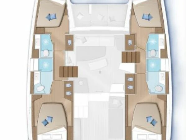 Huur Catamaran met of zonder schipper Lagoon in Ao Po