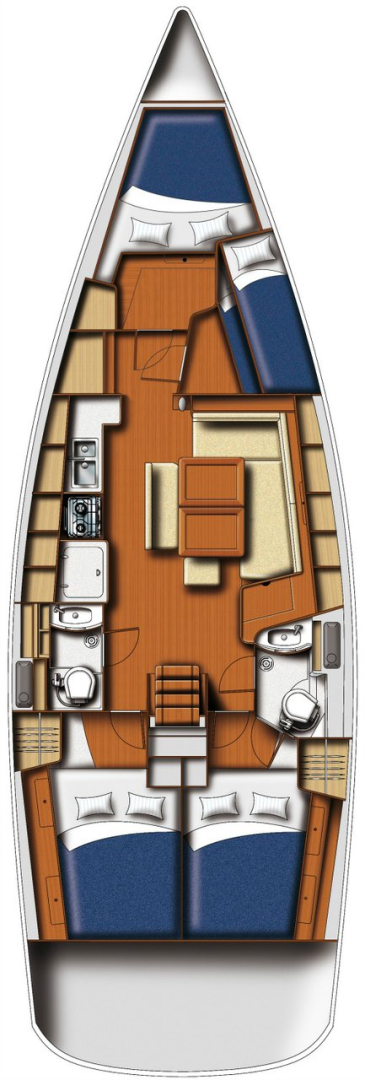 Verhuur Zeilboot Bénéteau met vaarbewijs