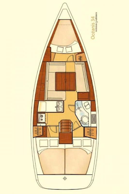 Bénéteau Oceanis 34 te huur van particulier of professional in Fethiye