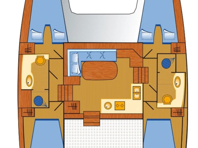 Lagoon Lagoon 400 te huur van particulier of professional in Pomer