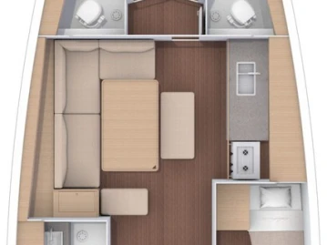 Huur een Dufour Dufour 460 Grand Large in Préveza