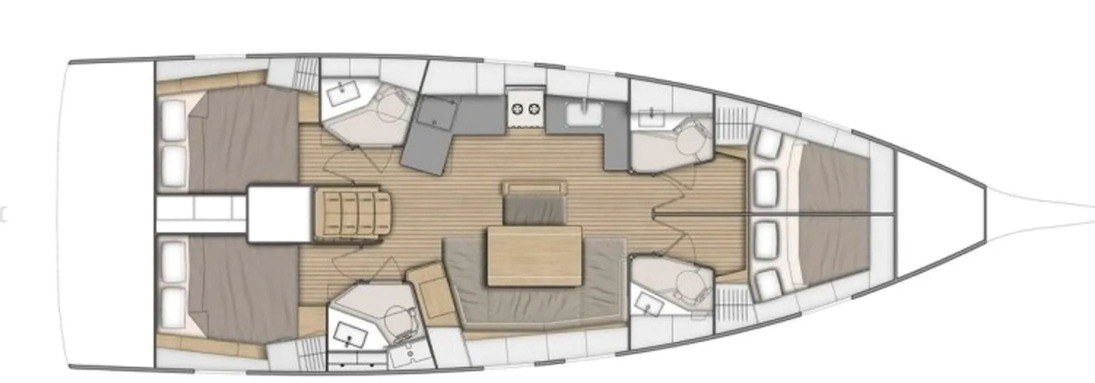 Huur een Bénéteau Oceanis 46.1 in Göcek