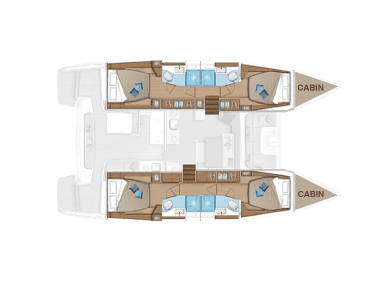 Lagoon Lagoon 46 te huur van particulier of professional in Parish of Saint George