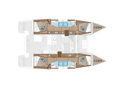 Lagoon Lagoon 46 te huur van particulier of professional in Parish of Saint George