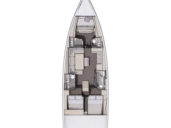 Bootverhuur Dufour Dufour 470 in Saint-Raphaël via SamBoat