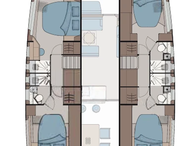 Aquila Aquila 45 Sail - 4 + 1 cab. te huur van particulier of professional in Parham Town