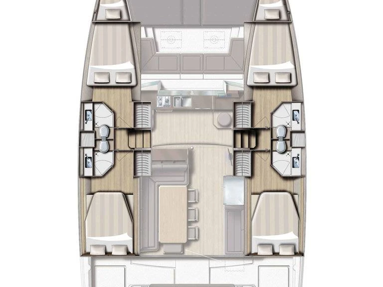 Verhuur Catamaran in Capo d'Orlando - Bali Bali 4.3