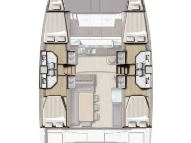 Verhuur Catamaran in Capo d'Orlando - Bali Bali 4.3