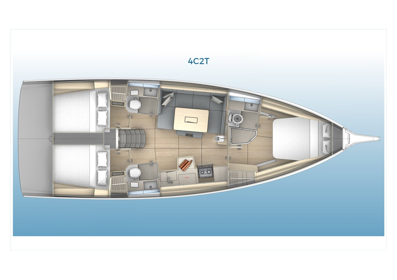 Huur Zeilboot met of zonder schipper Dufour in Palermo