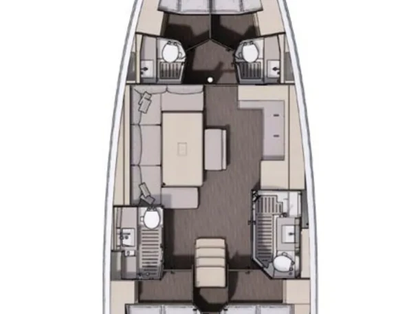 Dufour Dufour 470 te huur van particulier of professional in Cagliari
