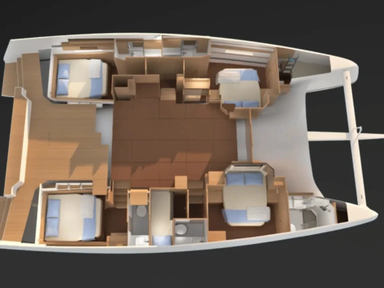 Verhuur Catamaran in Palermo - Dufour Dufour Catamarans 48 Sail