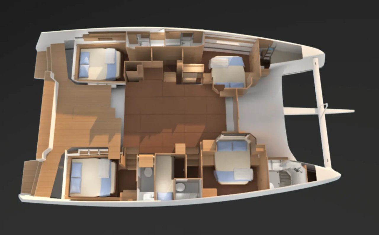 Verhuur Catamaran in Palermo - Dufour Dufour Catamarans 48 Sail