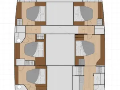 Verhuur Catamaran in Palermo - Fountaine Pajot Fountaine Pajot Samana 59 - 5 + 2 cab.