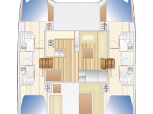 Huur Catamaran met of zonder schipper Nautitech in Gouviá