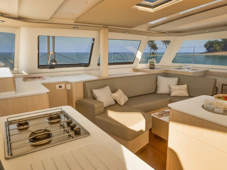 Bootverhuur Fountaine Pajot Fountaine Pajot FP 41 Quatuor 4 in Lávrio via SamBoat
