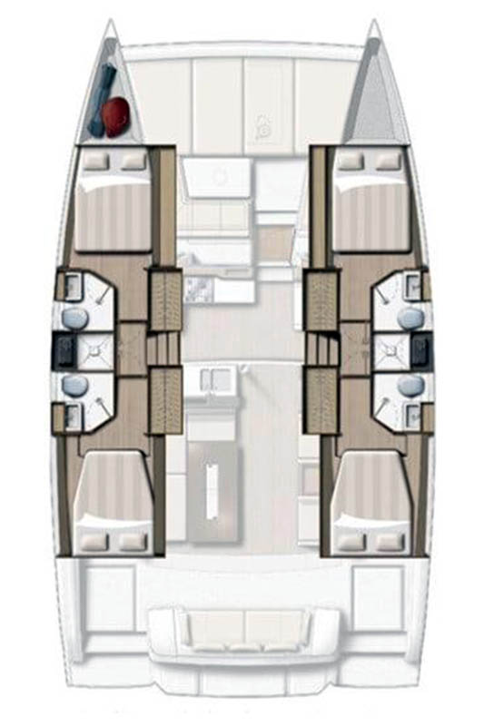 Huur Catamaran met of zonder schipper Bali in Marsh Harbour