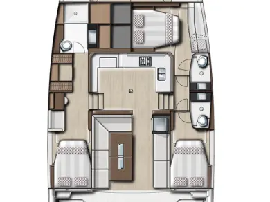 Huur een Bali Bali Catspace Voile in Marsh Harbour