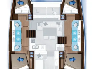 Lagoon Lagoon 40 te huur van particulier of professional in Seget Donji