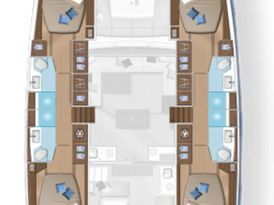 Verhuur Catamaran in Seget Donji - Lagoon Lagoon 50