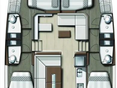 Jachthuur in Lefkáda - Bali Bali Catspace Voile via SamBoat