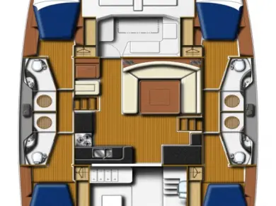 Huur Catamaran met of zonder schipper Leopard Catamarans / Robertson & Caine in Lefkáda