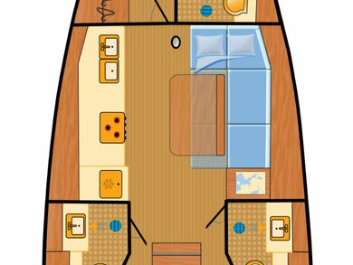 Huur een Dufour Dufour 390 in Pula