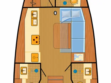 Huur een Dufour Dufour 390 in Pula