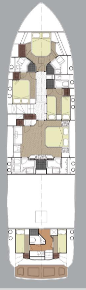 Huur een Dominator-Shipyard Dominator 780S Deluxe in Sukošan