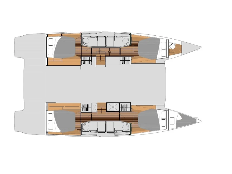 Verhuur Catamaran Fountaine Pajot met vaarbewijs