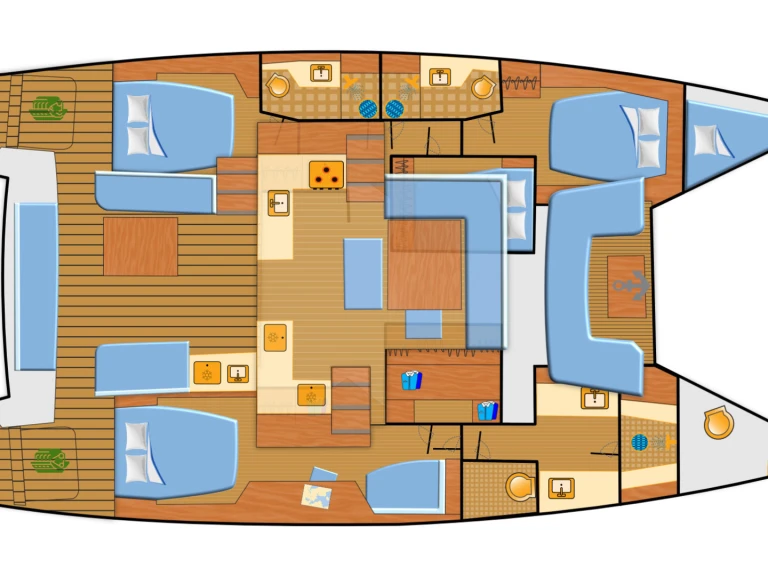 Jachthuur in Can Pastilla - Lagoon Lagoon 51 via SamBoat
