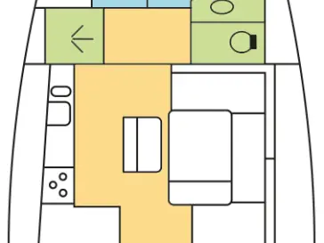 Bootverhuur Praslin Island goedkoop Cruiser 46