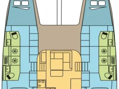 Verhuur Catamaran Excess met vaarbewijs