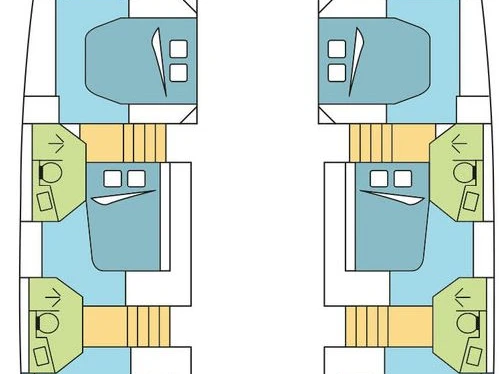 Huur een Fountaine Pajot Ipanema 58 in Le Marin