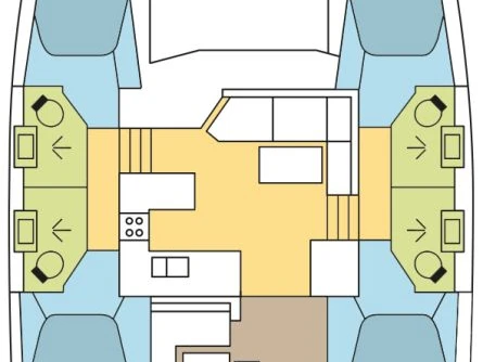 Huur Catamaran met of zonder schipper Lagoon in Seget Donji