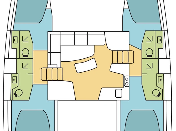 Bootverhuur Bas du Fort goedkoop Lagoon 42