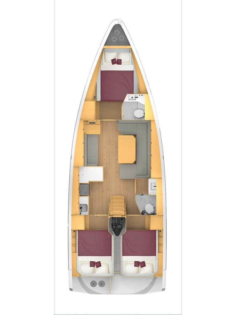 Verhuur Zeilboot in Marmaris - Bavaria Bavaria C42